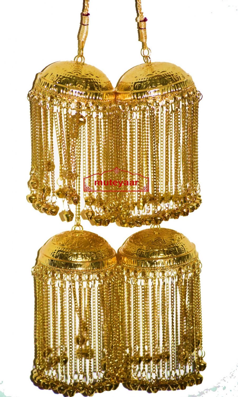 Gold Polished Kalira For Punjabi Wedding J0901