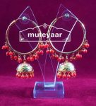 Gold Plated Punjabi Traditional Jewellery Earrings Bali set J0321