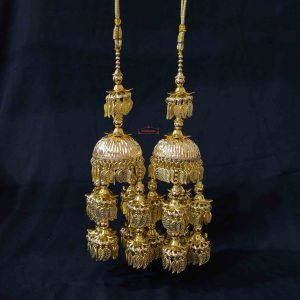 Golden Kaleera Pair for Punjabi Bride J0940
