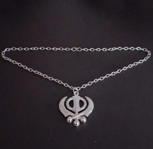 Khanda Locket with Chain